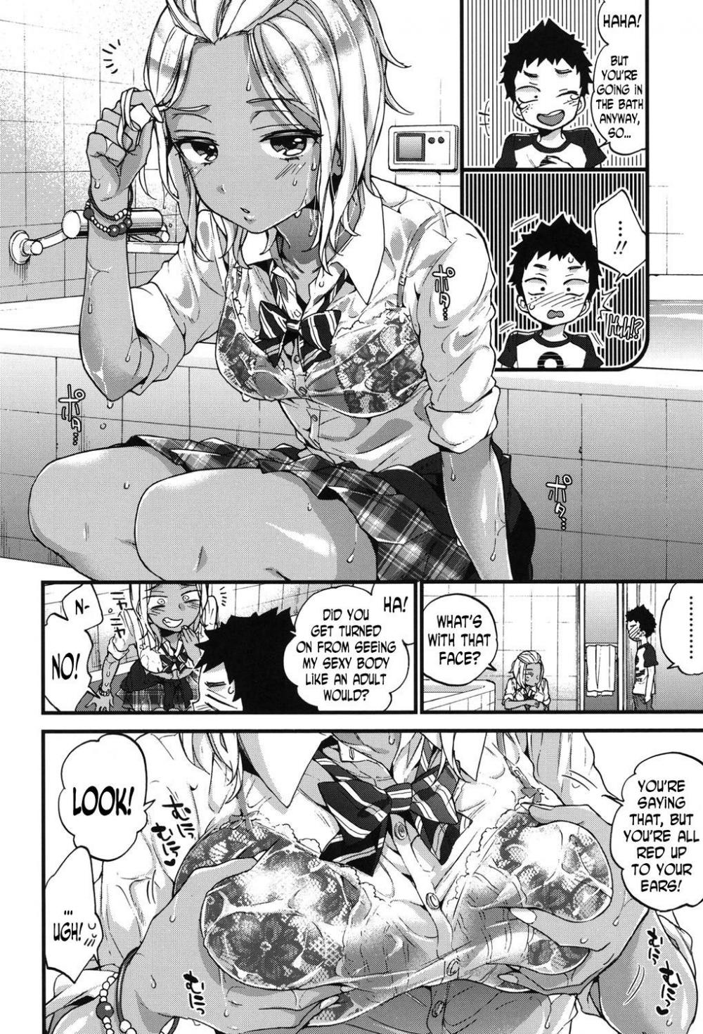 Hentai Manga Comic-Bath Trouble! -Oneshota Dish-Read-4